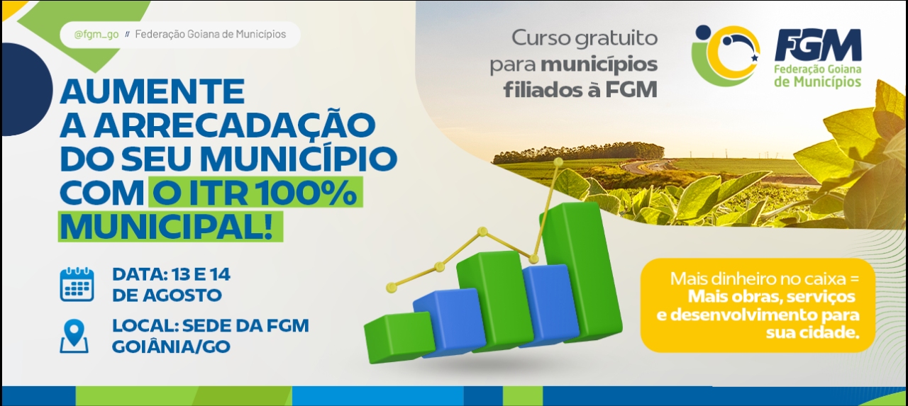 ITR 100% MUNICIPAL: COMO FICAR COM TUDO QUE É SEU  - MÓDULO I E II