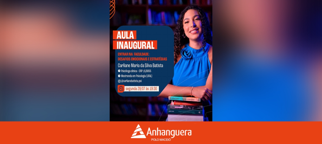 AULA INAUGURAL DO SEMESTRE 2025.2