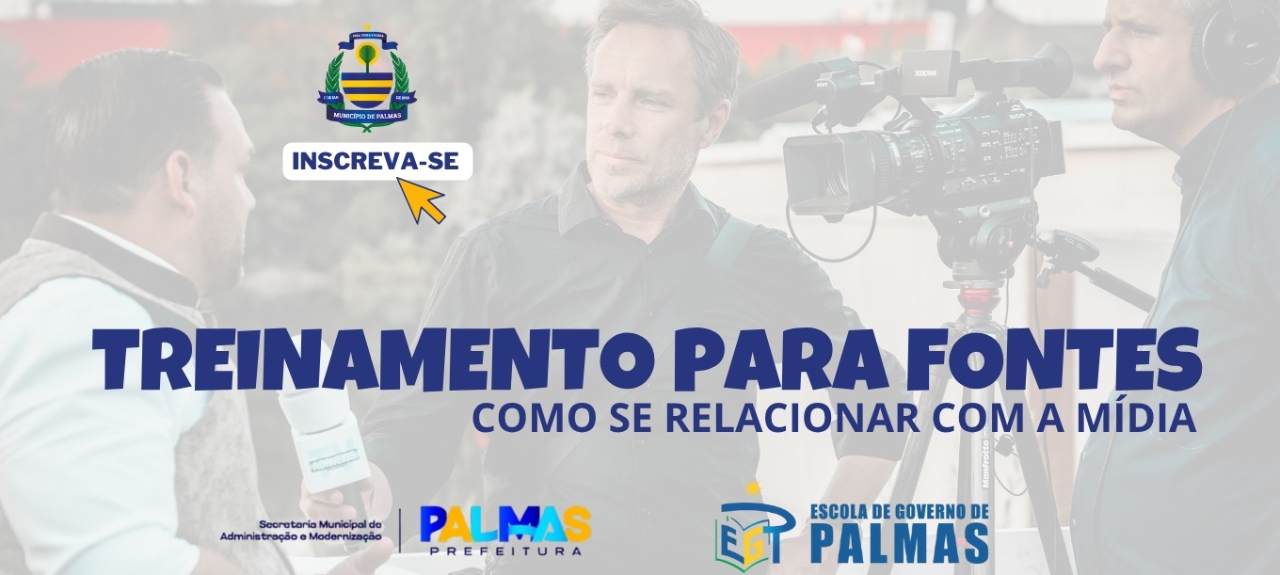 TREINAMENTO PARA FONTES - COMO SE RELACIONAR COM A MÍDIA