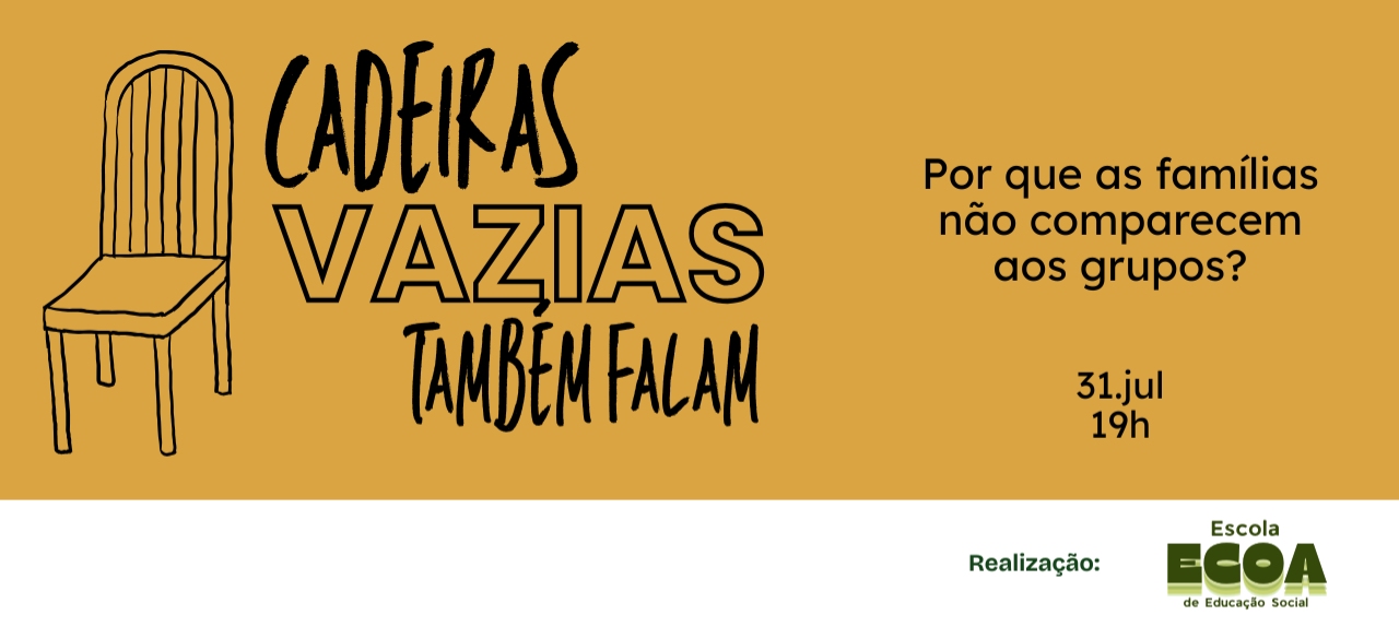 CADEIRAS VAZIAS TAMBÉM FALAM
