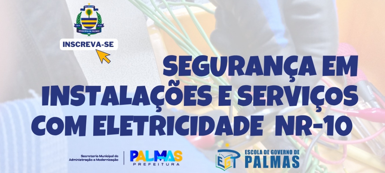 SEGURANÇA EM INSTALAÇÕES E SERVIÇOS COM ELETRICIDADE - NR10
