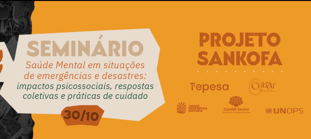 Seminário de Saúde Mental em Situações de Emergências e Desastres em Maceió