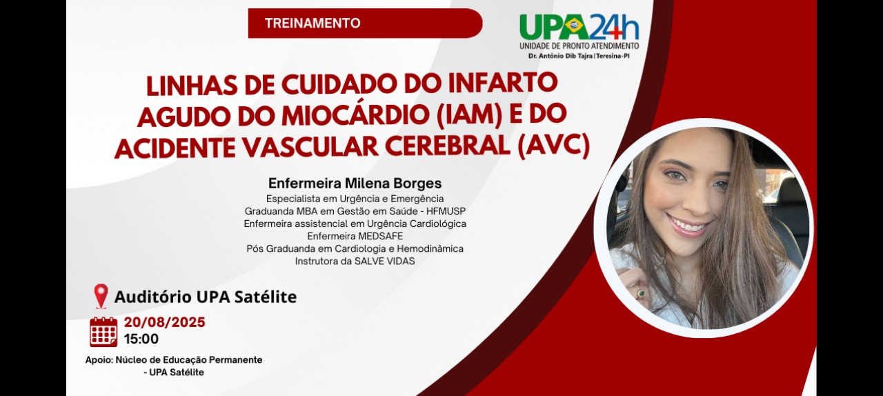 Linhas de cuidado do Infarto Agudo do Miocárdio (IAM) e do Acidente Vascular Cerebral (AVC)