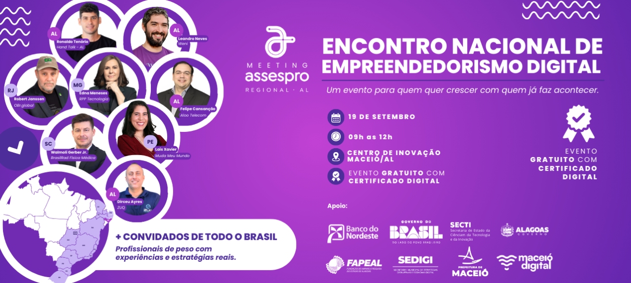 Meeting Assespro - Encontro Nacional de Empreendedorismo Digital