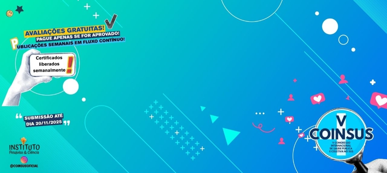 V Congresso Internacional de Saúde Pública e Coletiva no SUS - V COINSUS