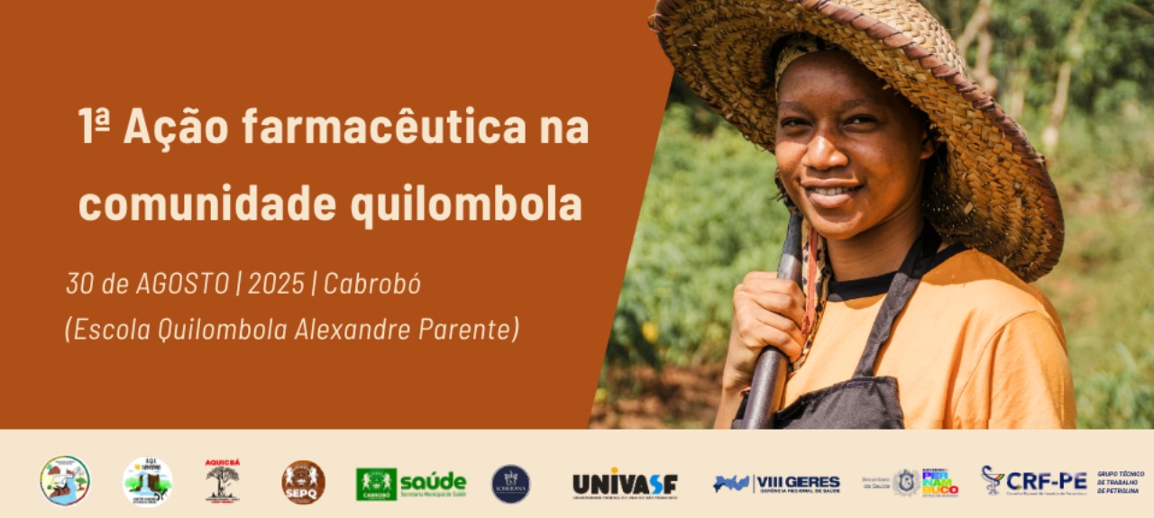 1ª Ação farmacêutica  na comunidade quilombola