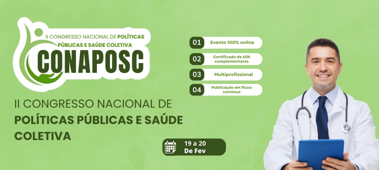 II Congresso Nacional de Políticas Públicas e Saúde Coletiva (CONAPOSC)