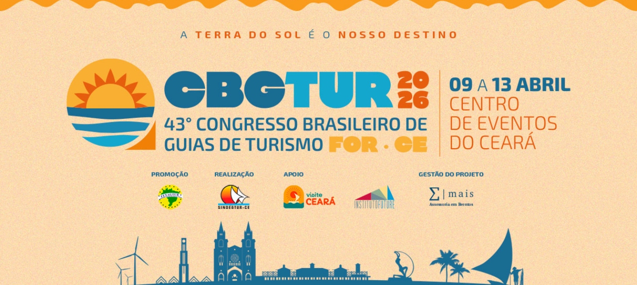 CONGRESSO BRASILEIRO DE GUIAS DE TURISMO 2026 - CBGTUR 2026