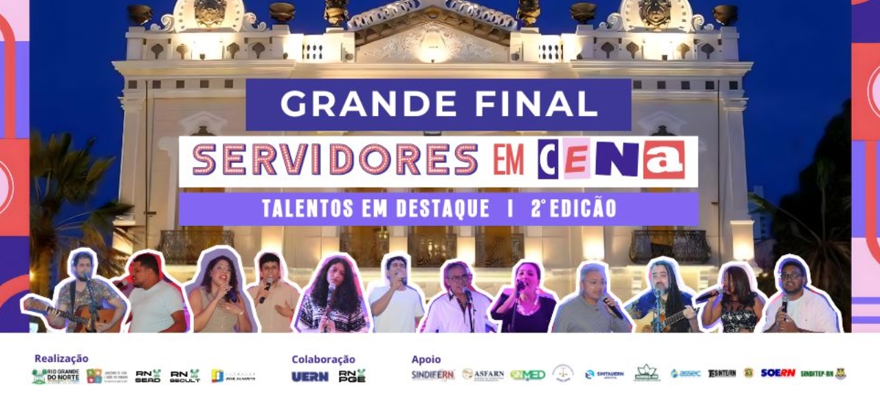2º Concurso Musical  SERVIDOREM CENA: TALENTO EM DESTAQUE  2025