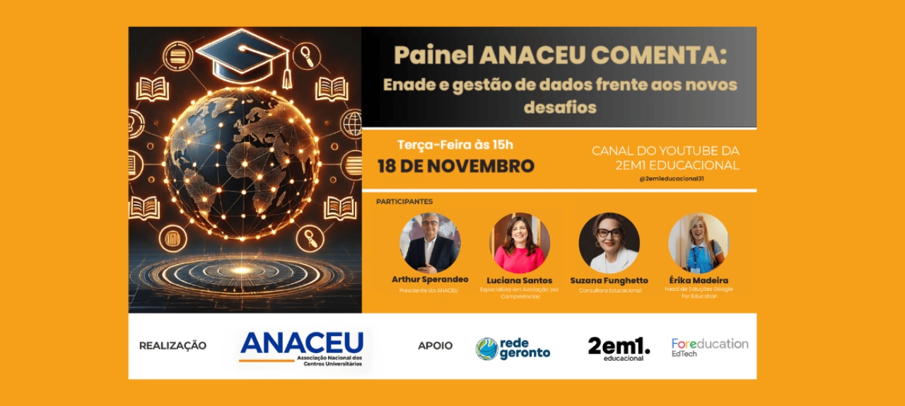 ANACEU COMENTA: O Enade e a gestão de dados frente aos novos desafios