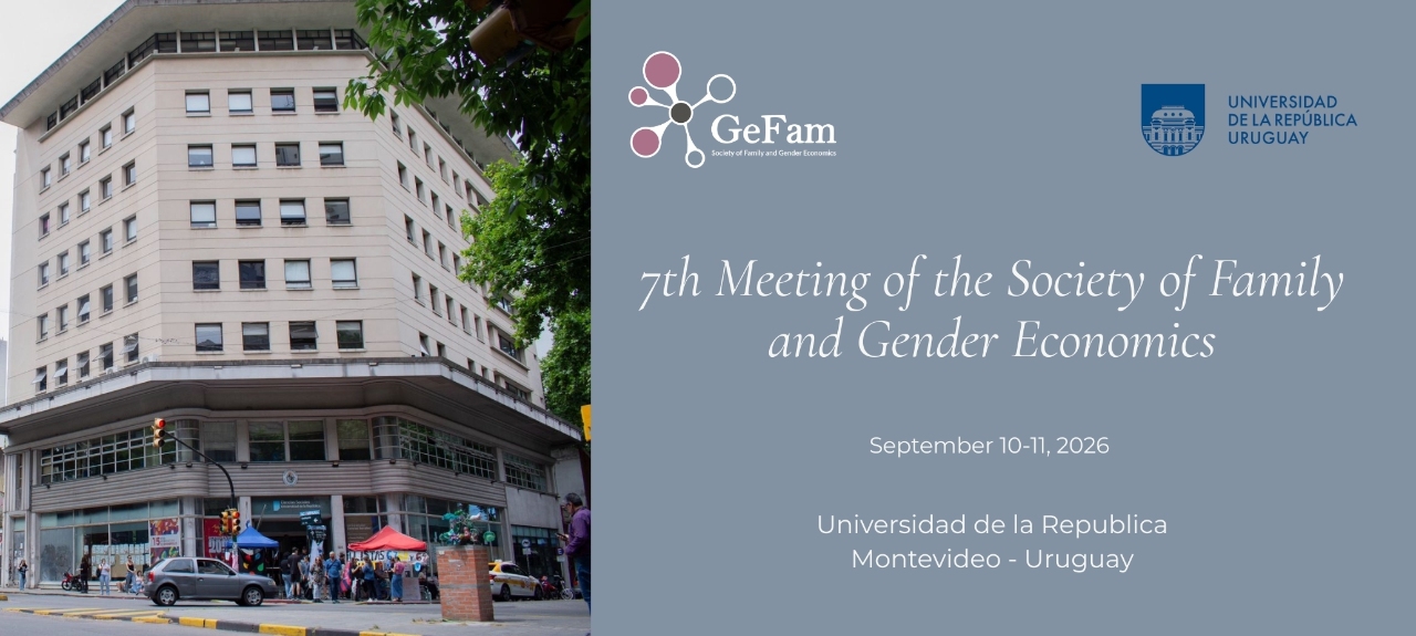 7th Meeting of the Society of Family and Gender Economics