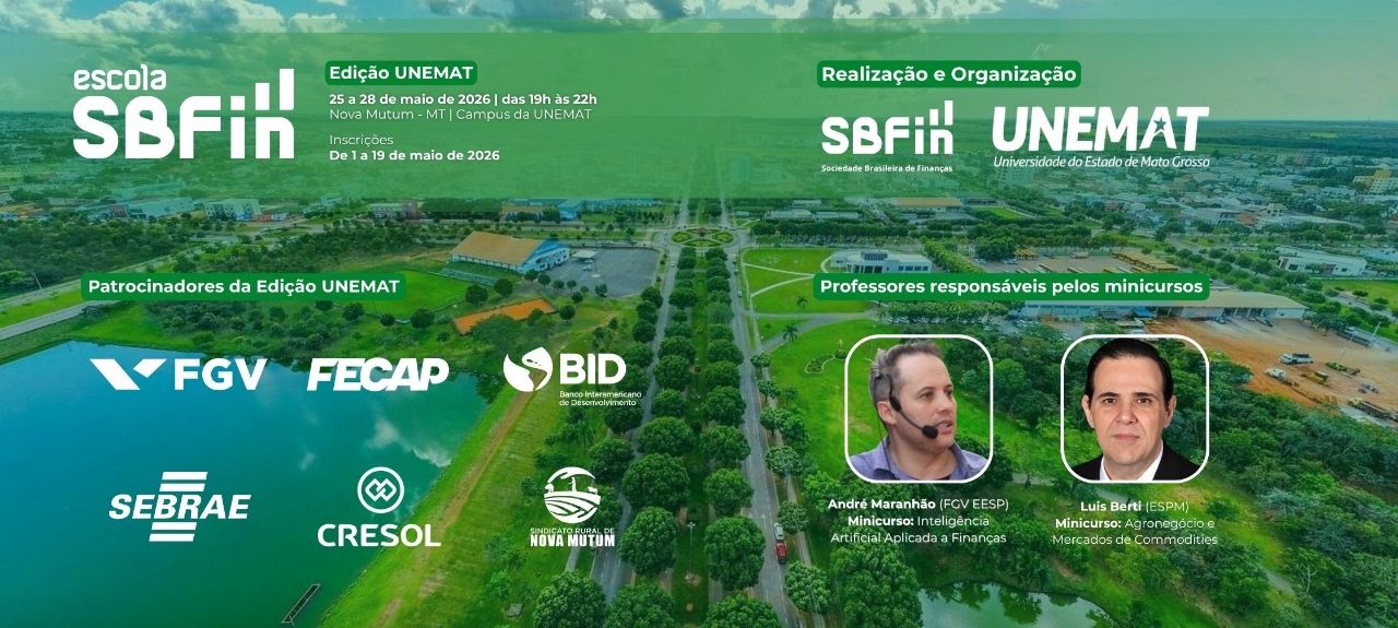 Escola SBFin – Edição UNEMAT (Campus Nova Mutum)