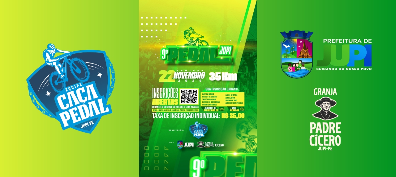 9º Pedal Jupi/PE - 22/11/2026