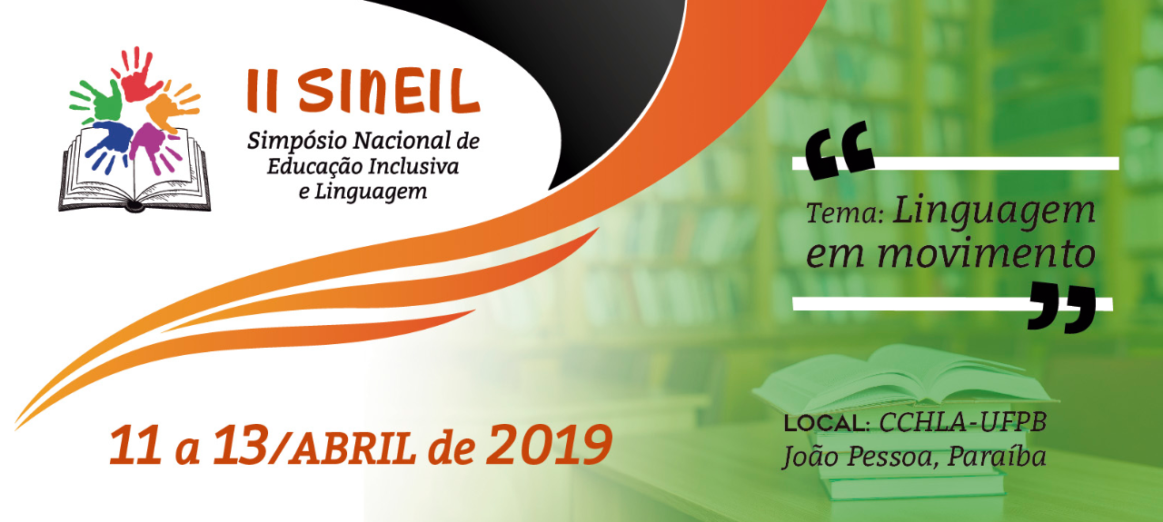 II SINEIL - Simpósio Nacional de Educação Inclusiva e Linguagem