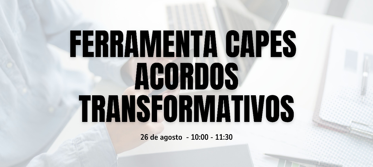 Ferramenta CAPES: Consulta de Acordos Transformativos
