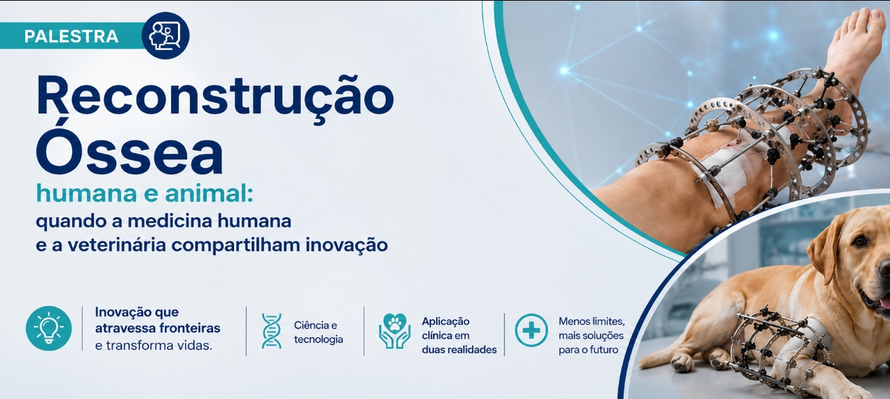 Reconstrução óssea humana e animal: quando a medicina humana e a veterinária compartilham inovação