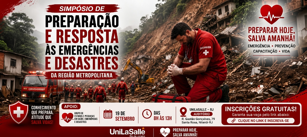Simpósio de Preparação e Resposta às Emergências e Desastres da Região Metropolitana