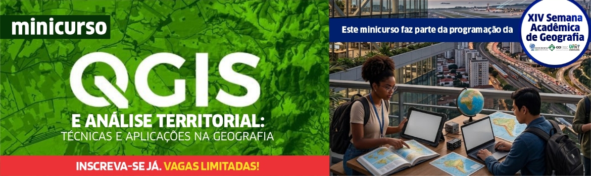Minicurso - QGIS e análise territorial: técnicas e aplicações na Geografia