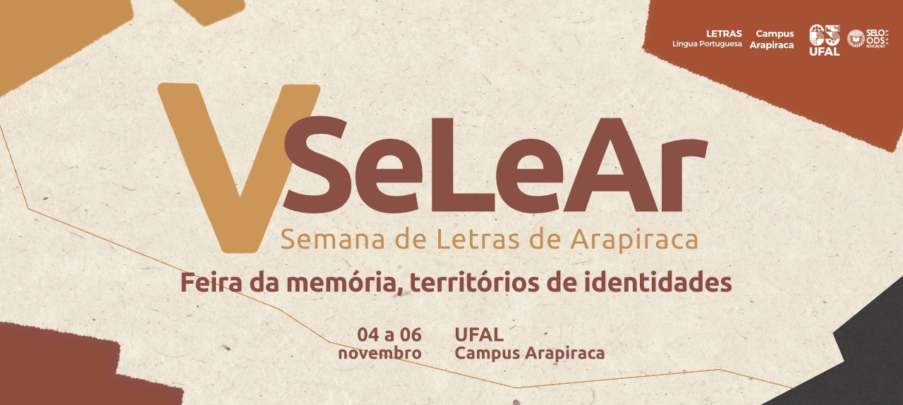 V SeLeAr - Semana de Letras de Arapiraca