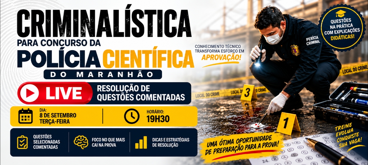 CRIMINALÍSTICA PARA CONCURSO