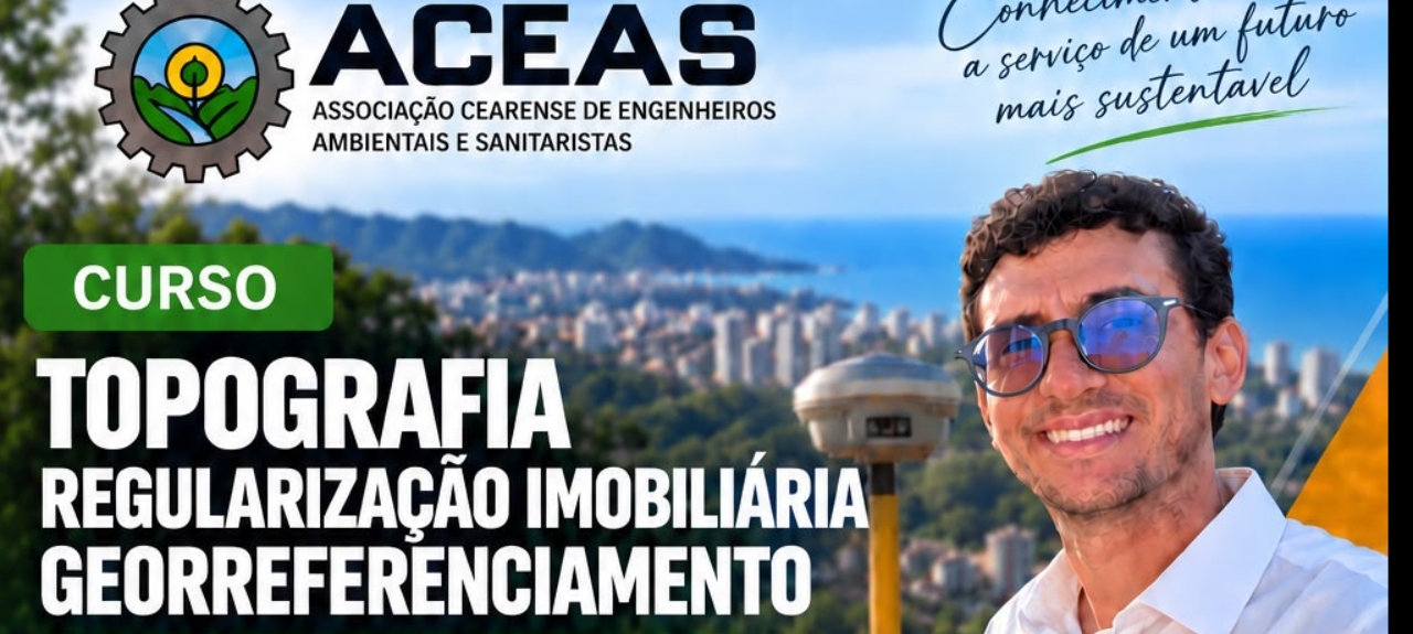 Curso de Topografia, Regularização Imobiliária e Georreferenciamento