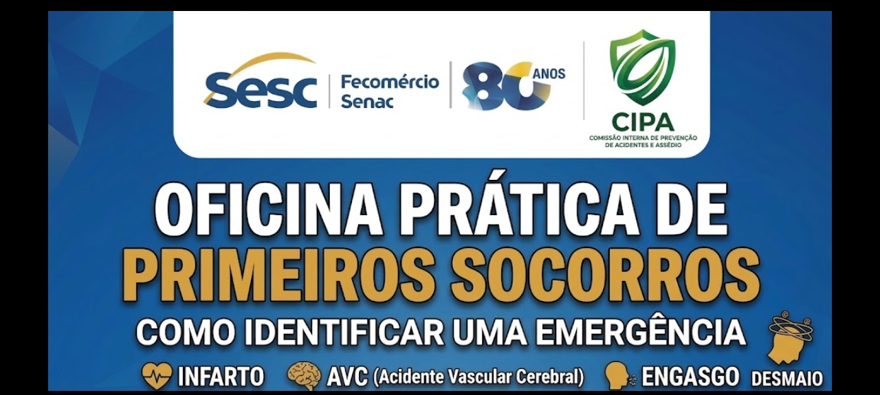 Oficina Prática de Primeiros Socorros: como identificar uma emergência