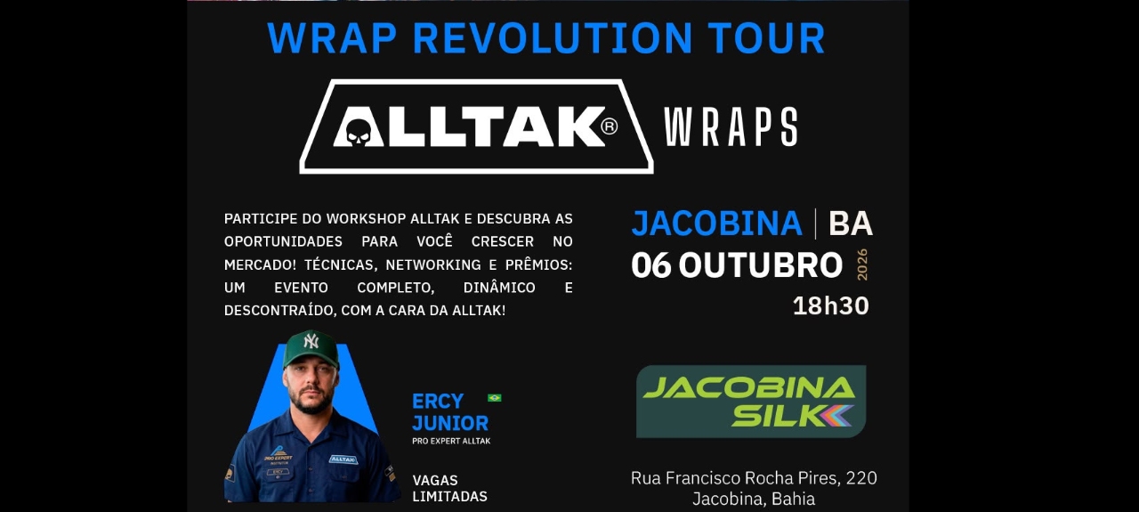 WORKSHOP AUTOMOTIVO - JACOBINA SILK - JACOBINA/BA