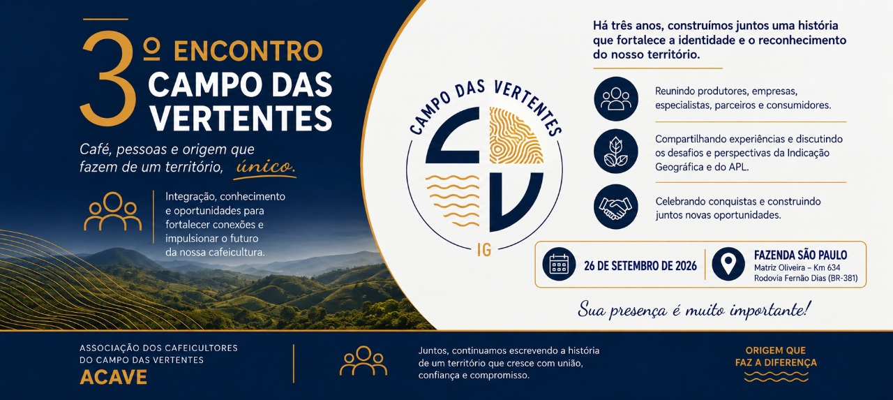 3° Encontro do Campo das Vertentes