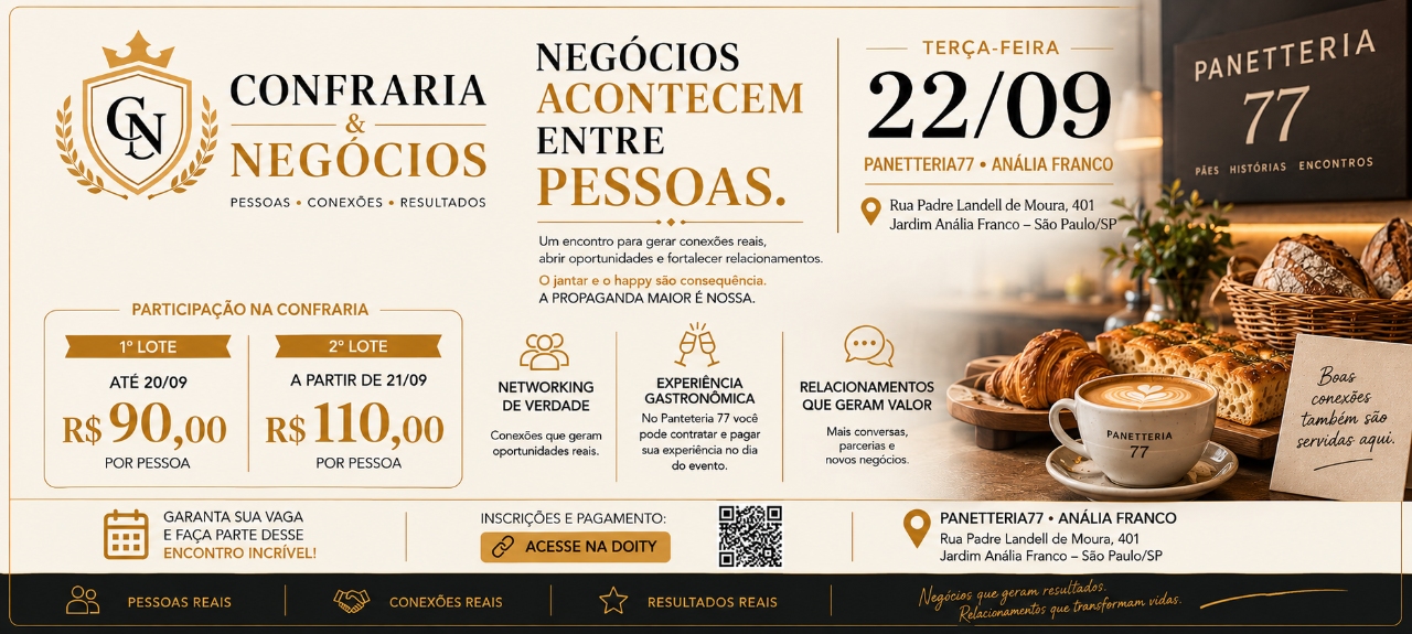 Confraria & Negócios Tatuapé