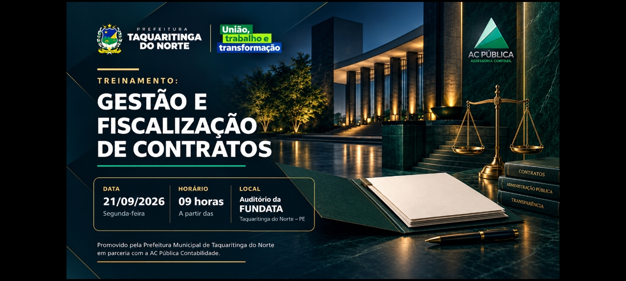 Treinamento: Gestão e Fiscalização de Contratos