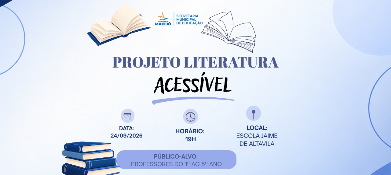 PROJETO LITERATURA ACESSÍVEL