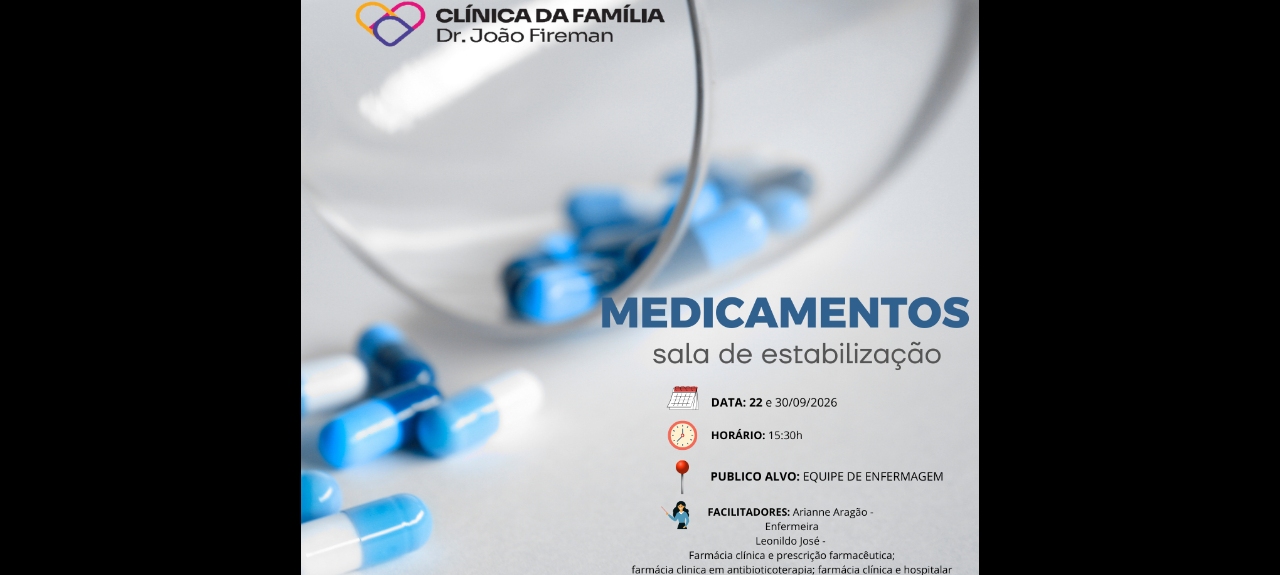 MEDICAMENTOS DE SALA DE ESTABILIZAÇÃO
