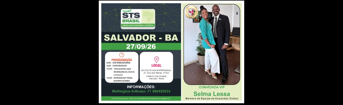 SEMINÁRIO DE NEGÓCIOS - SALVADOR - BAHIA - SETEMBRO