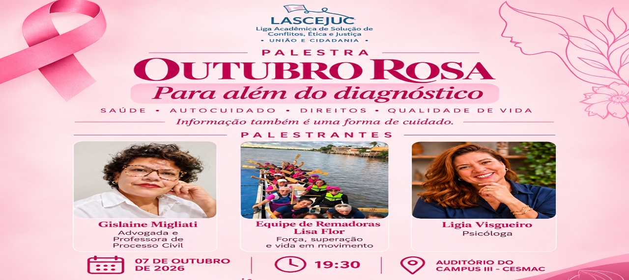 Palestra Outubro Rosa: Para Além do Diagnóstico