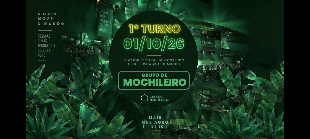 MOCHILEIROS NUBANK 01/10 QUINTA ATE AS 06h00