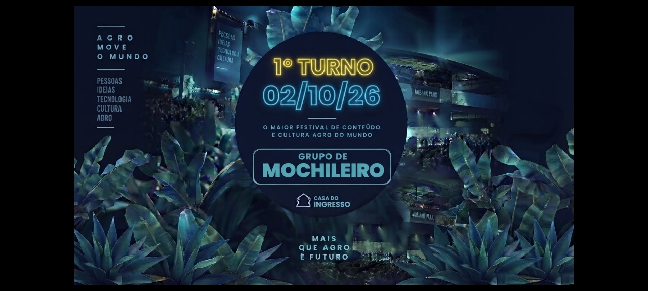 MOCHILEIROS NUBANK 02/10 SEXTA ATE AS 13h00