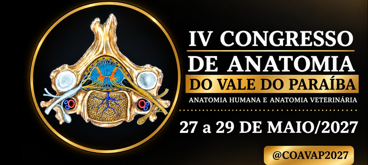 IV CONGRESSO DE ANATOMIA DO VALE DO PARAÍBA