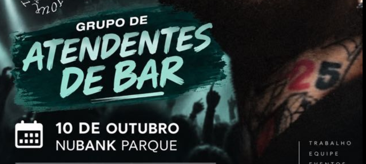 ATENDENTE NUBANK 10/10 SABADO ATÉ AS 11H00