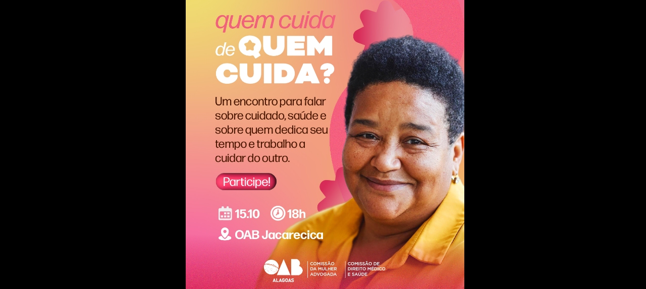 QUEM CUIDA DE QUEM CUIDA