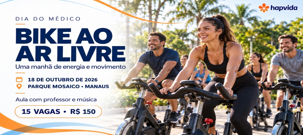 Bike ao Ar Livre | Dia do Médico 7-8h