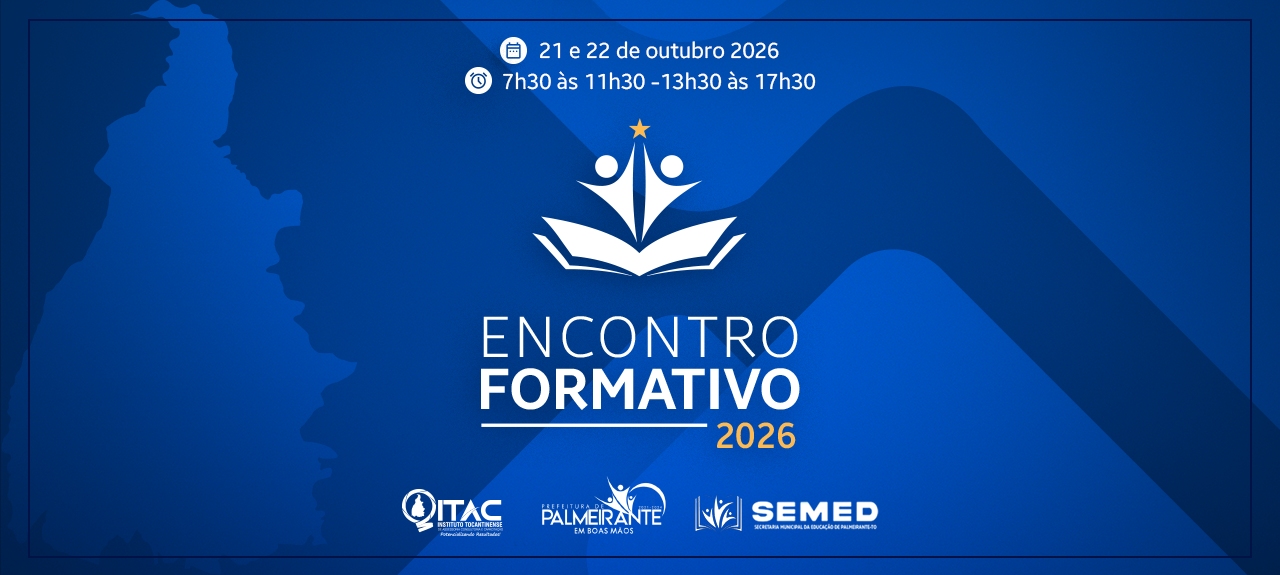 ENCONTRO FORMATIVO 2026 - PALMEIRANTE