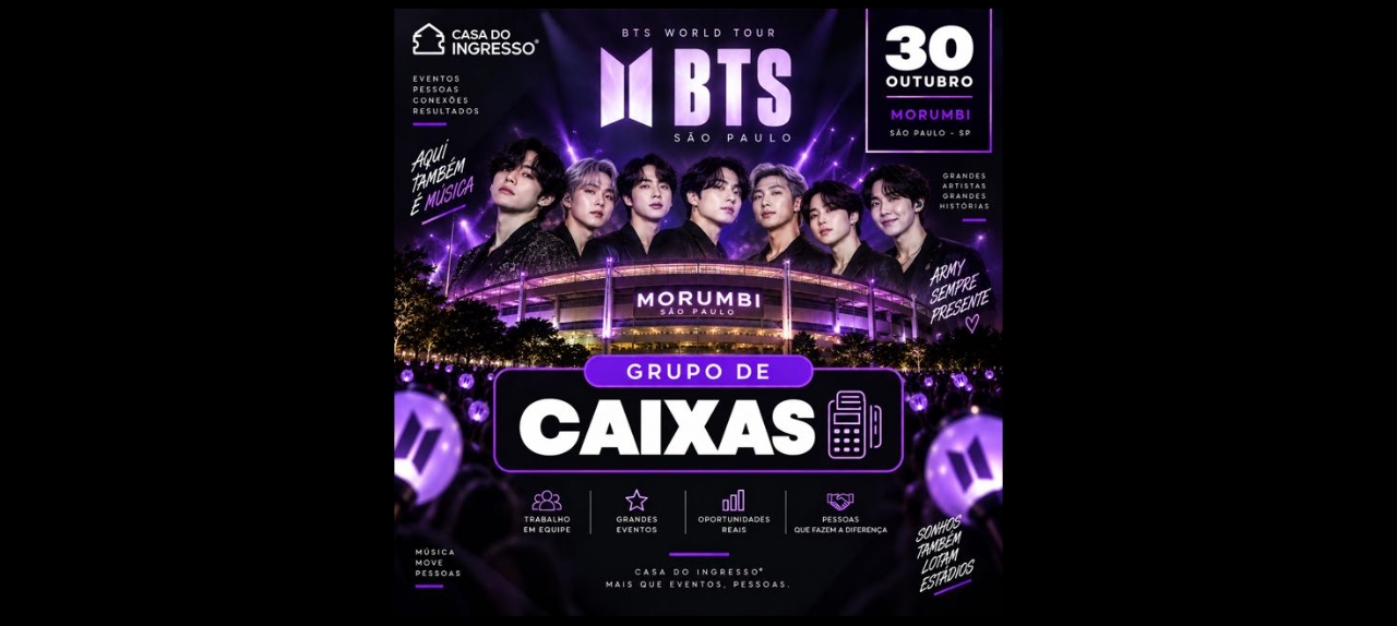 CX MORUMBIS 30/10 SEXTA ATÉ AS 12H