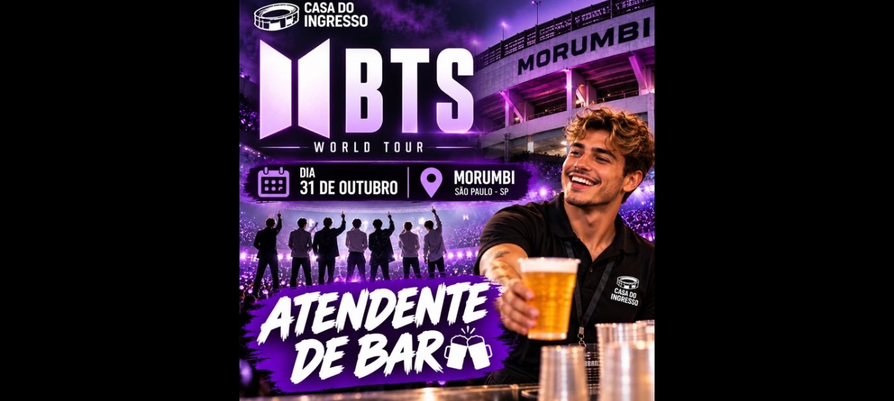 ATT MORUMBIS 31/10 SÁBADO ATÉ AS 11H