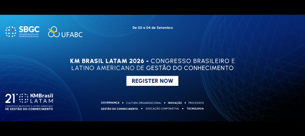 KM Brasil & LATAM 2027 - Congresso Brasileiro e Latino Americano de Gestão do Conhecimento