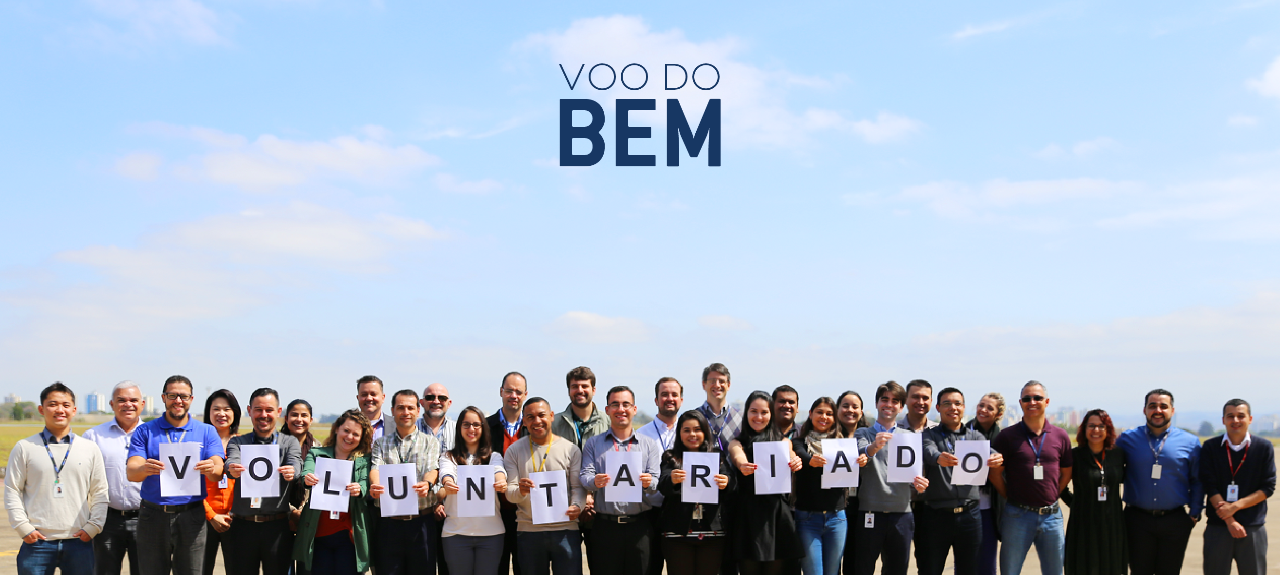 Instituto Embraer e ADCEmbraer convidam: Voo do Bem em SJCampos