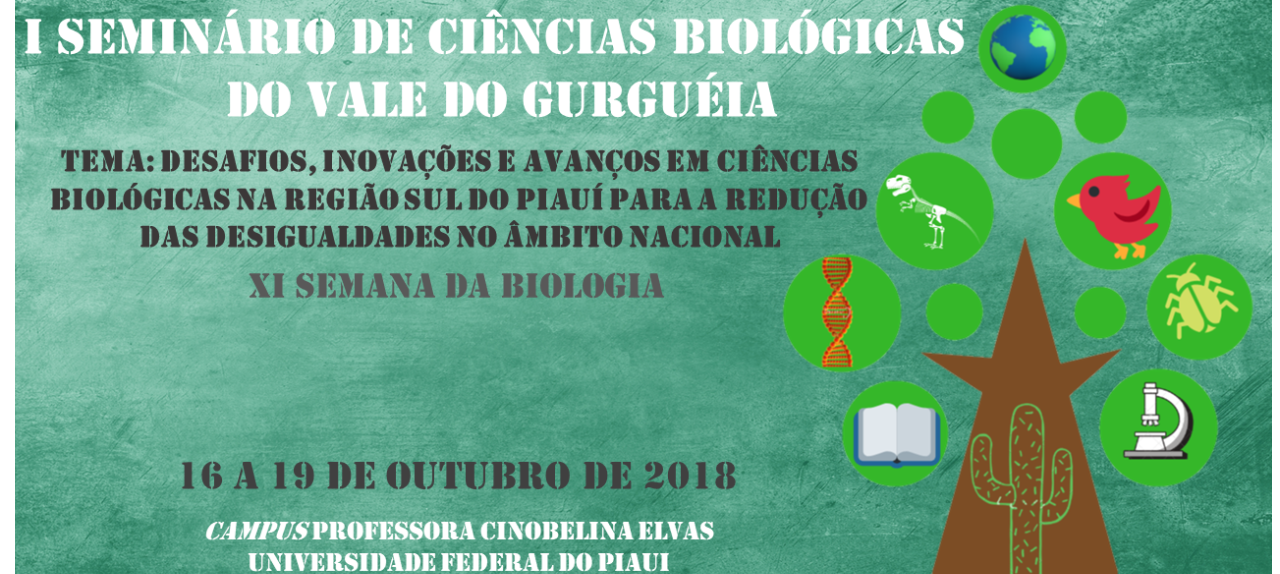 I Seminário de Ciências Biológicas do Vale do Gurguéia