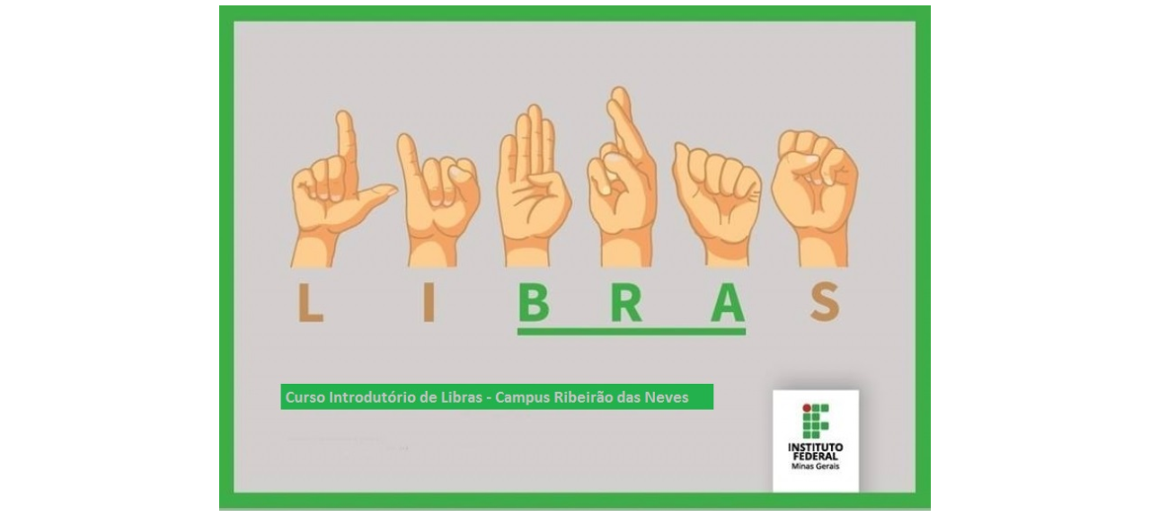 Curso de Introdução a Libras