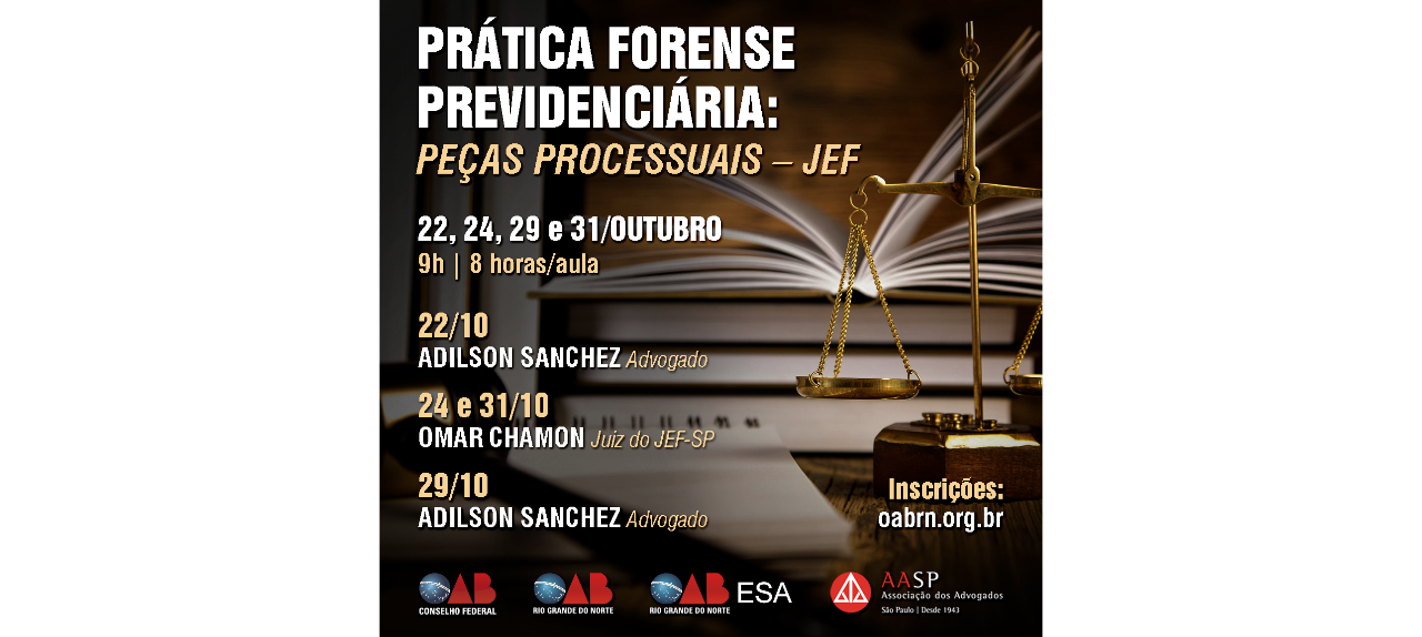 Prática forense previdenciária: Peças processuais – JEF