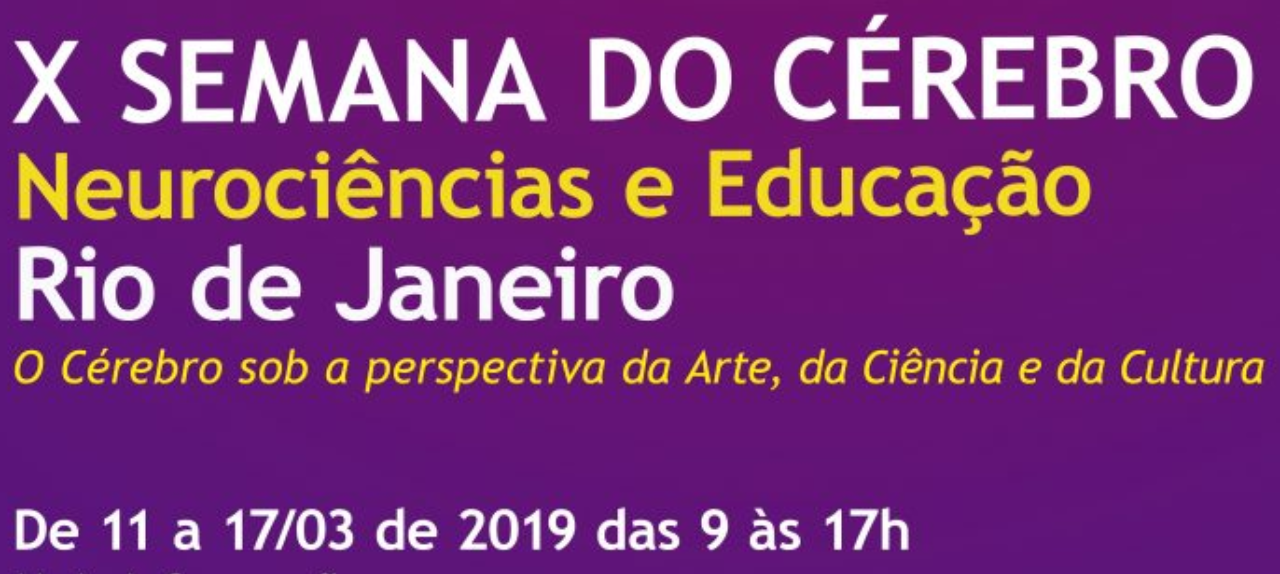 X Semana do Cérebro - Inscrição de Escolas e grupos