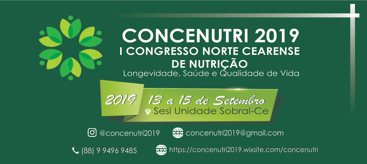CONGRESSO NORTE CEARENSE DE NUTRIÇÃO